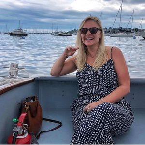 Loft Polka dot jumpsuit